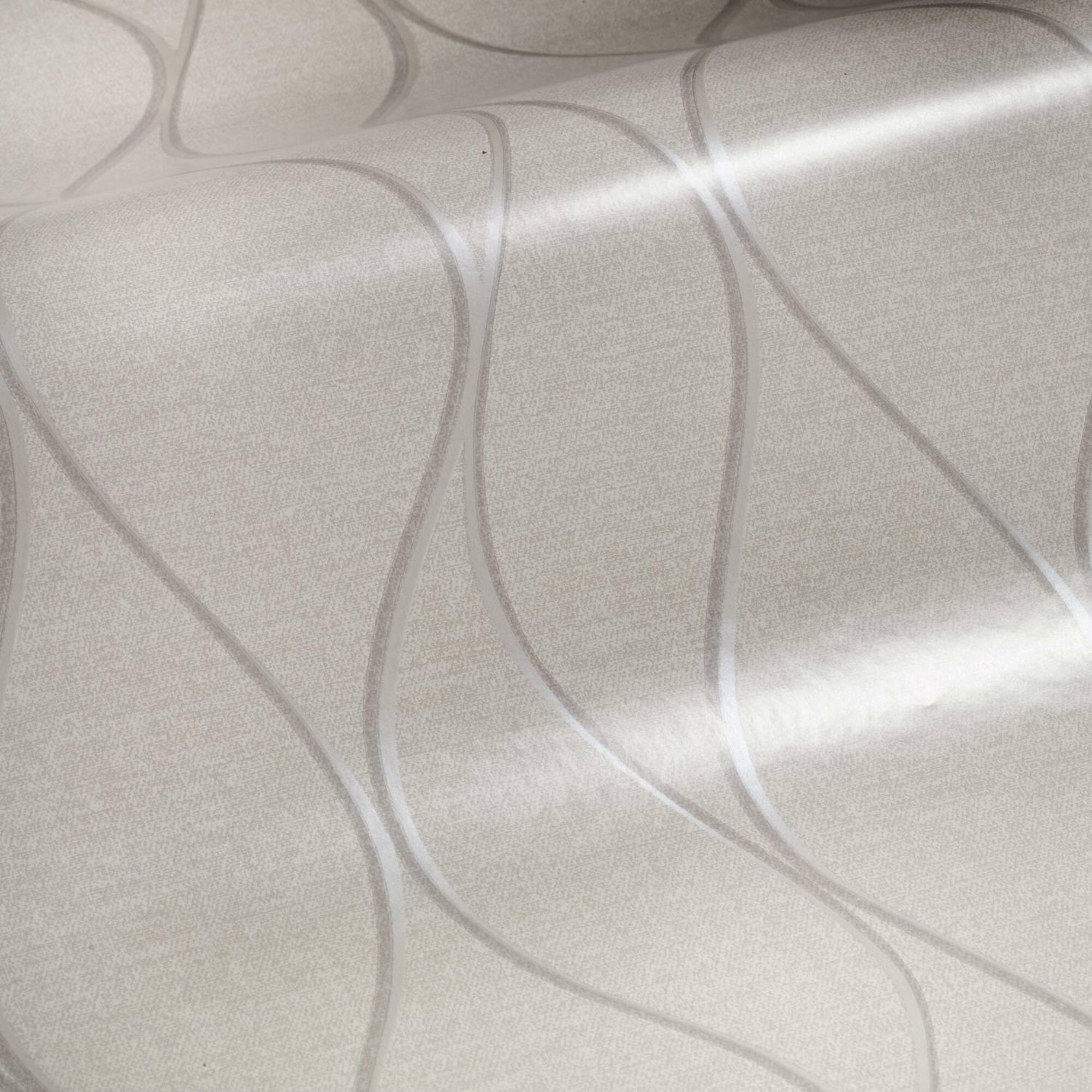 RoomMates Wave Ogee Peel & Stick Wallpaper